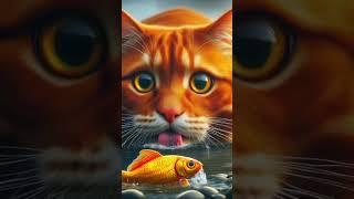 "The Giant Cat and the Golden Fish: A Magical Adventure"#shorts #storytime