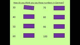 Lesson 2 Numbers higher than 10 and saying how old you are.