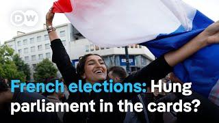 France's left alliance leads in election polls, keeping far-right at bay | DW News