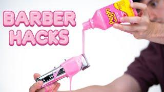 5 BARBER HACKS IN 90 SECONDS!