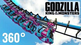 360° GODZILLA ゴジラ Roller Coaster 360 video VR POV Ride PSVR Google Cardboard