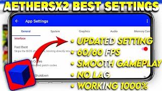 {2025}Aethersx2 Emulator Best Settings For All Android Phones | 60 FPS No Lag Setting For Aethersx2