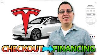 Ordering My Tesla Model 3! Complete Checkout  Financing Process