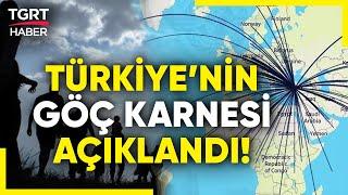 TÜİK Türkiye'nin Göç Karnesini Açıkladı! Yurt Dışına Giden Gidene! -  TGRT Haber