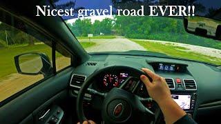 2019 Subaru WRX discovers an AMAZING gravel road!! (POV)