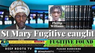 Fugitive found sleeping under house | Phillip Williams | St Mary | Deep Roots Jamaica television