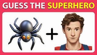 Guess the Superhero by Emoji!  Marvel & DC Superheroes Emoji Quiz | Part 2