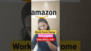 Amazon Data Entry Job|Work From Home|online jobs at Home|