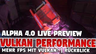 Star Citizen Alpha Preview Live 4.0 | VULKAN nun BESSER? | Server MASHING REVIEW  Quiq