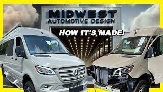 Crafting Luxury: Exclusive Factory Tour of Midwest Automotive Designs Camper Vans