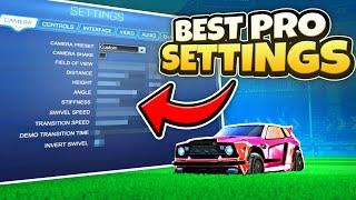 THE BEST SETTINGS FOR ROCKET LEAGUE 2025 | These Settings Helped Me Go PRO!