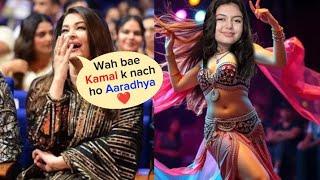 Aaradhya Bachchan doing crazy dance performance in school with Aishwarya Rai together