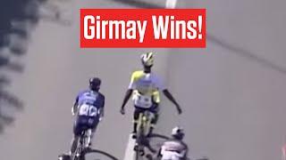 Biniam Girmay Wins Massive Tour de Suisse 2023 Bunch Sprint Over Arnaud Demare And Wout Van Aert