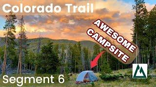 Colorado Trail Backpacking  - Segment 6 - Kenosha Pass to Goldhill Trailhead