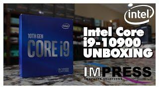 UNBOXING Intel 10th Gen i9-10900 Processor - Impress Computers
