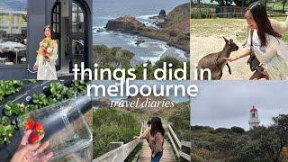 things i did in melbourne, exploring australia  — a travel vlog.