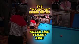 Efren Reyes The King of Killer One-Pocket #shorts #short #shortsvideo #shortvideo #efrenbatareyes