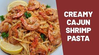 Creamy Cajun Shrimp Pasta || Jerene's Shrimp Recipe || Jerene's Eats