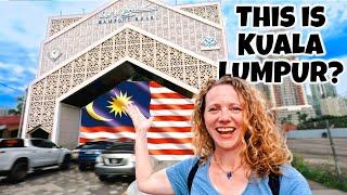 First time in HISTORIC Kuala Lumpur: trying durian cake!