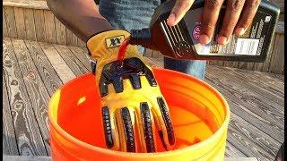 Best Fluid Resistant, Cut Resistant Heavy Duty Work Gloves w/ Impact Protection and Touch Screen