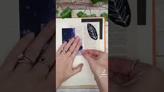 Journal with me double page spread | using bujo theme scraps #shorts #journaling