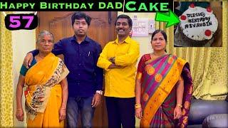 HAPPY BIRTHDAY DAD by Rajlynt Robin | Simple Tamil Family 57th Home Celebration w Cake in Coimbatore