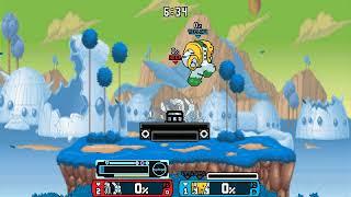 Rivals of Aether - Me (EMMI) vs D YellowMadness (Regigigas)
