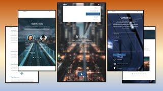 Responsive Website |One-Page Responsive Website | HTML | Bootstrap 5.0 | PRAROZ