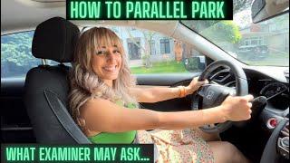 BEST Parallel Parking Tips along with Examiner Questions! | Certified Instructor with 20+ years exp!
