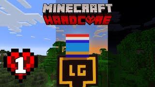 (Live) Minecraft Hardcore Part 1!