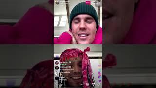 JUSTIN BIEBER AND LIL PUMP LIVESTREAM! TIGERKING AND WARZONE!