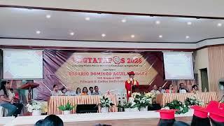 Valedictorian Speech, Senior High School,  SIA Batch Bannuar 2024