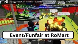 [Day 26] Events and Ride at RoMart(Roblox)