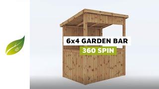 6 x 4 Pressure Treated Garden Bar 360 Spin