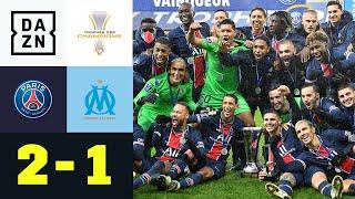 Icardi & Neymar bescheren Pariser Triumph: PSG - Marseille 2:1 | Trophée des Champions | DAZN