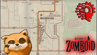 Build42 Start: Muldraugh - Project Zomboid LIVE