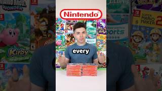 Owning Every Nintendo Switch Game!