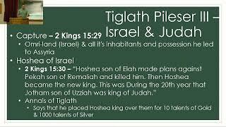 Divided Kingdoms of Israel and the Exile, part 2