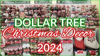 DOLLAR TREE NEW CHRISTMAS DECOR 2024 SHOP WITH ME