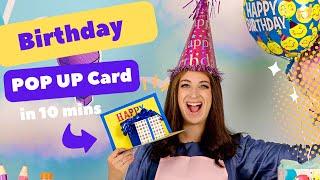 Pop Up Birthday Card! | Present Pop Up Card