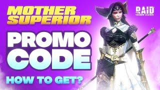 ️ Mother Superior Raid Shadow Legends for FREE | Build & Masteries + Raid Promo codes