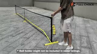 Full Choice Pickleball Net Assembly Steps