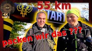 55 km MAMMUTMARSCH mit MARATHONLÄUFERIN und Interview mit @oms