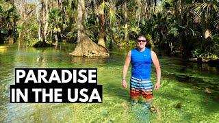 Kayaking Majestic Rock Springs Run | Emerald Cut | Kelly Park Florida