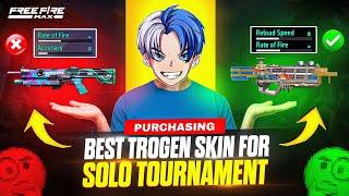 Purchasing FACTORY TROGON Skin For Solo Tournament|| Worth it  Or Not || #freefire