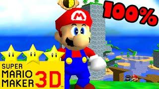 Mario Builder 64  Sunshine Shorelines by Vortoxium  100% Walkthrough Super Mario 64 Hack