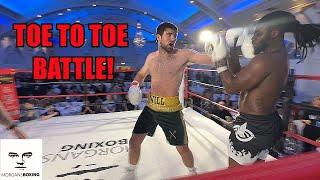 All Action Fight! Will Coakley v Hassan Kamara! - Morgan's Boxing!