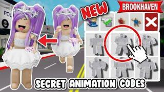 **NEW** SECRET ANIMATION CODES FOR BROOOKHAVEN RP ROBLOX 