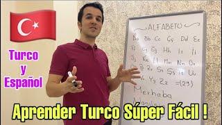 CLASES DE TURCO 1 (MUY FÁCIL) + Alfabeto + Frases de Amor en Turco