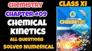 Solved Numerical -Chap#09 - Chemical Kinetics - Class XI - Chemistry All Numerical Questions Solved